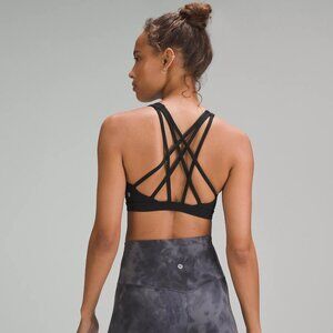 NWT Lululemon Free to Be Serene Bra BLK 6